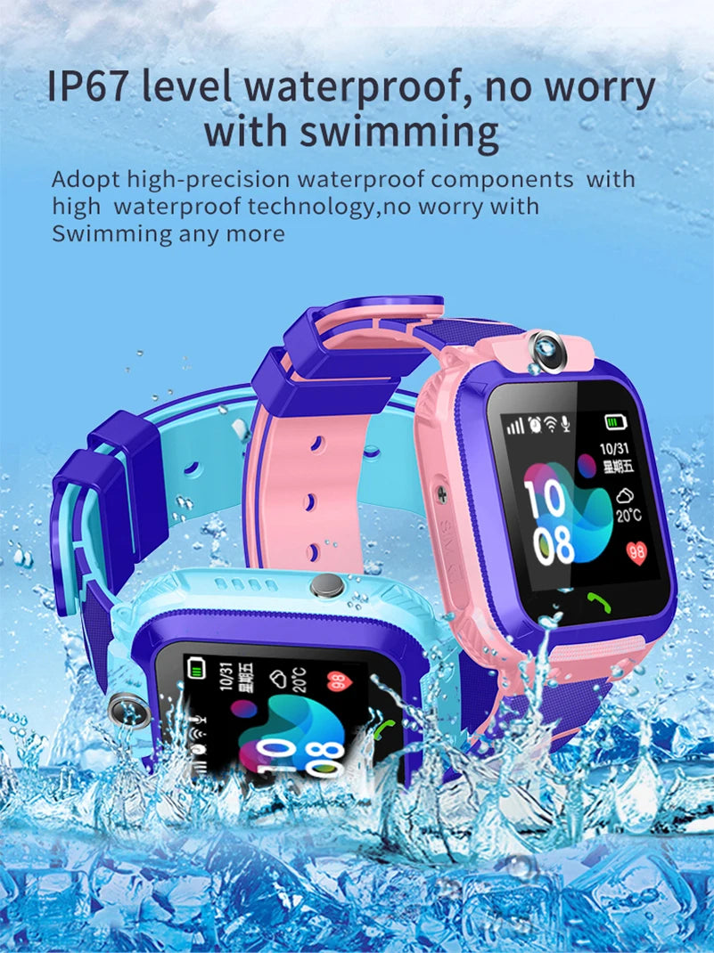 Smart Watch LBS Kid SmartWatches for Children