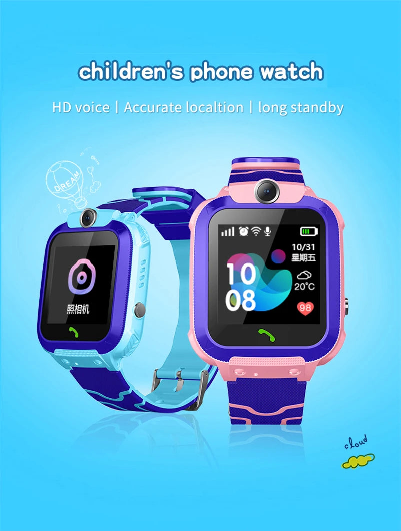 Smart Watch LBS Kid SmartWatches for Children