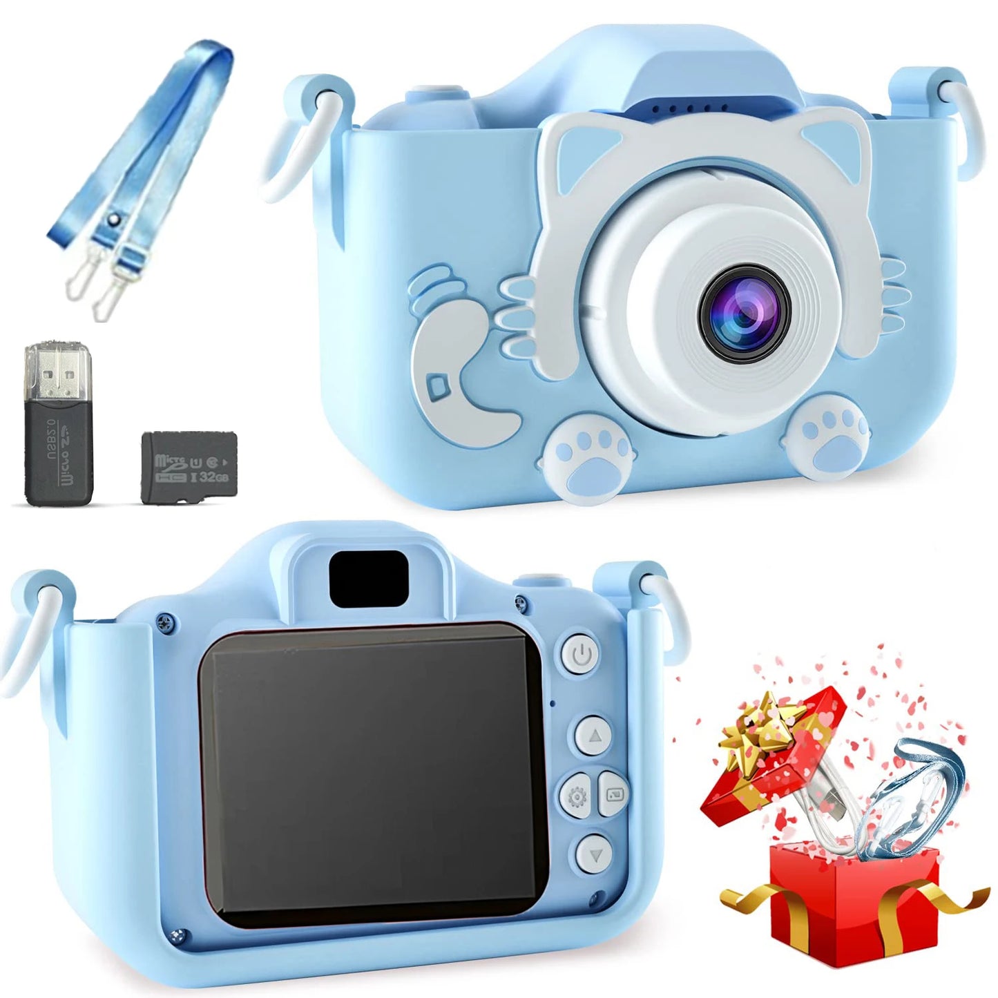 Digital Kids Cameras Photography Cartoon Camera Toys