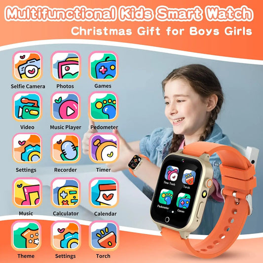 Kids Smart Watch Alarm Clock Calculator