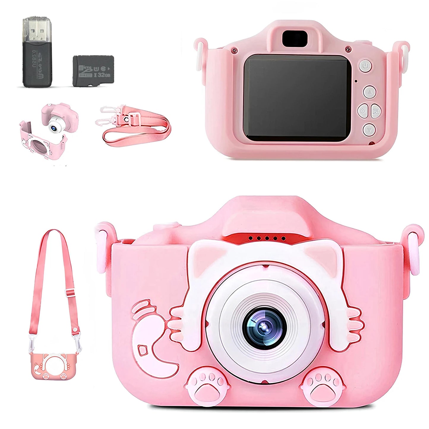 Digital Kids Cameras Photography Cartoon Camera Toys