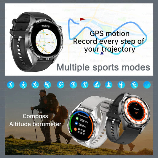 HUAWEI IOS Outdoor Sport GPS SmartWatch 1.53-inch HD AMOLED Screen IP68