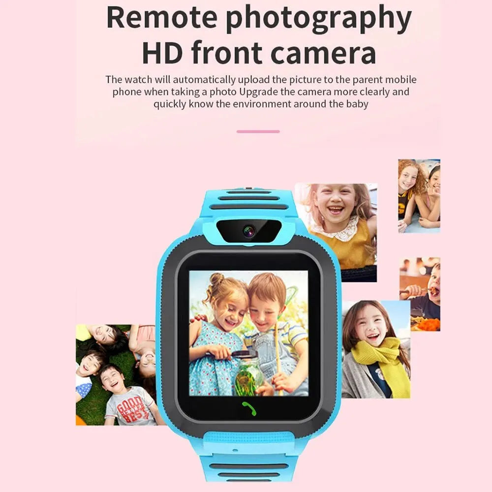 Kids Smart Watch SOS Call LBS Tracker Location Sim Card